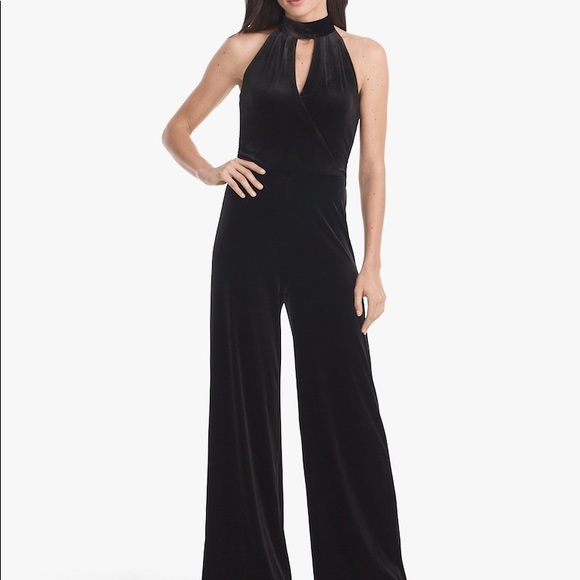 ❗️Closeout❗️WHBM🎄NWT Jumpsuit Velvet FIRM PRICE - Picture 3 of 8